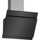 NEFF BSHG - Dunstabzug,Wand-Dekor,60cm,schräg,Glasschirm,edst-schwarz