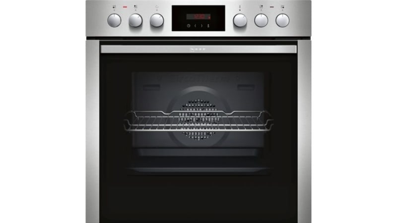 NEFF BSHG - Einbauherd,7BA,Pyrolyse,Disp,Uhr,edelstahl