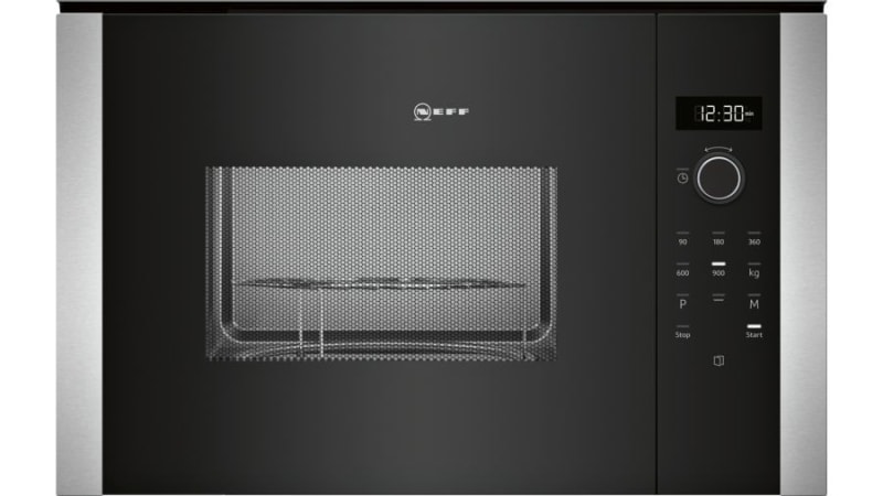 NEFF BSHG - EinbauMikrowelle+Grill,60cm,900W,5St.,25L,schwarz