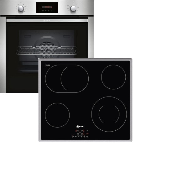 NEFF BSHG - B-Herd Set: B2CCG6AN0 + T18B42N2, edelstahl