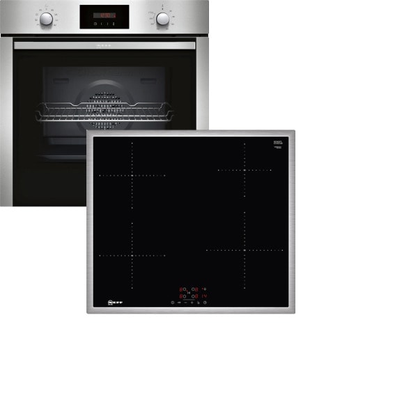 NEFF BSHG - B-Herd Set: B2CCG6AN0 + T36BB40N1, edelstahl