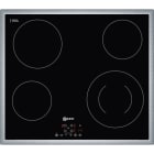 NEFF BSHG - Glaskeramik Kochstelle 60cm Zwkr edelstahl