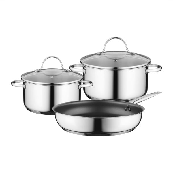 NEFF BSHG - 3-er Set best aus 2 Töpfen + 1 Pfanne