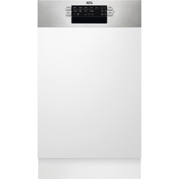 AEG HAUSGERÄTE - Geschirrspüler int. 45cm 9Prog. AqCo D edelstahl
