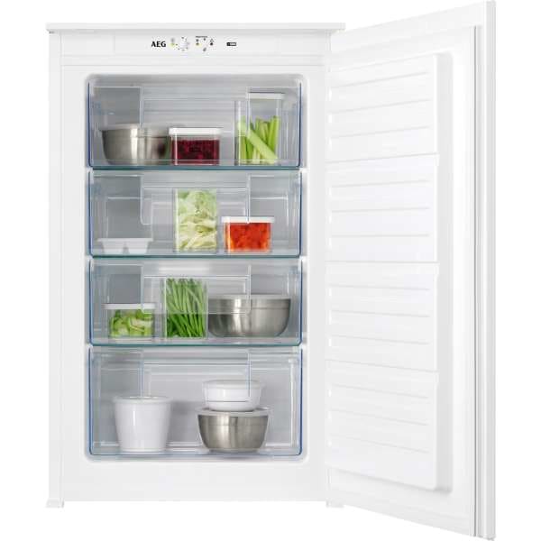 AEG HAUSGERÄTE - Gefrierschrank int. 54cm 4Fächer 98L Schleppt. E weiß