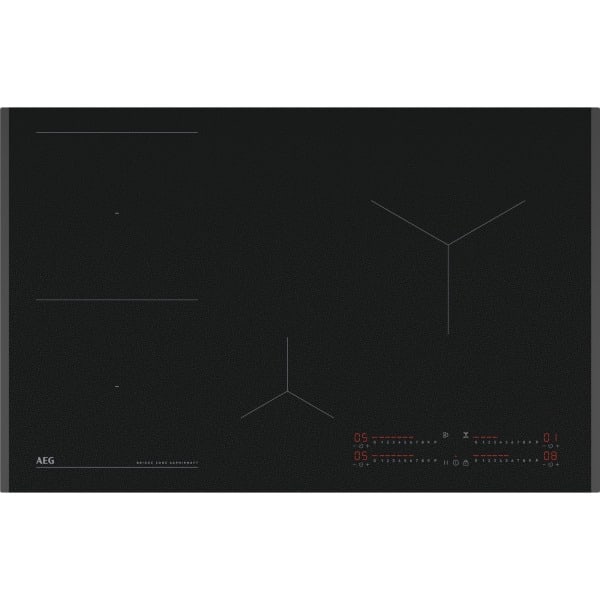 AEG HAUSGERÄTE - Glaskeramik Kochstelle 80cm 4Ind. Hob²Hood BridgeF. fac
