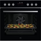 AEG HAUSGERÄTE - Einbauherd 10BA LongCl Pyrolyse Disp 71L A+ schwarz