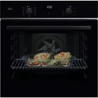 AEG HAUSGERÄTE - Einbaubackrohr 9BA 72L LongCl. AquaCl WLAN Uhr A+ schwarz