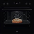 AEG HAUSGERÄTE - Einbauherd 16BA LongCl Pyrolyse SteamCr WLAN Disp 71L A++ sw