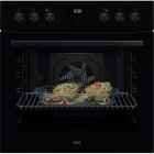 AEG HAUSGERÄTE - Einbauherd 8BA LongCl AquaCl. Uhr 72L A+ schwarz