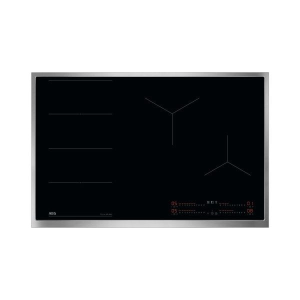 AEG HAUSGERÄTE - Glaskeramik Kochstelle 80cm 4xInd 1xFlexBridge Hob²Hood edst