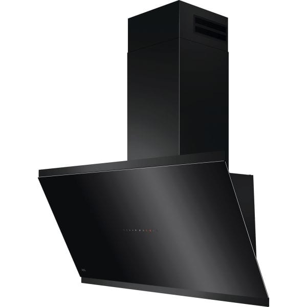 AEG HAUSGERÄTE - Dunstabzug Wand-Dekor 90cm schräg Hob²Hood A+ schwarz