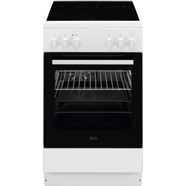 AEG HAUSGERÄTE - Standherd 50cm Ceran 8BA ZwKr. Bräterz. A ws-sw