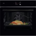 AEG HAUSGERÄTE - Einbaudampfbackofen 25BA 70L LongCl Dampfreinig WLAN A++ sw