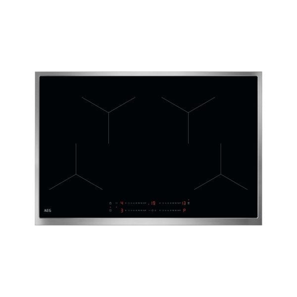 AEG HAUSGERÄTE - Glaskeramik Kochstelle 77cm 4xInd Hob²Hood edelstahl