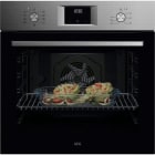 AEG HAUSGERÄTE - Einbaubackrohr 8BA 72L LongCl AquaCl. Uhr A+ edelstahl