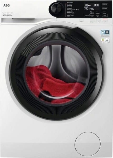 AEG HAUSGERÄTE - Waschtrockner 1600U/min 9/5kg Disp AqCo ProSteam D/A ws-sw