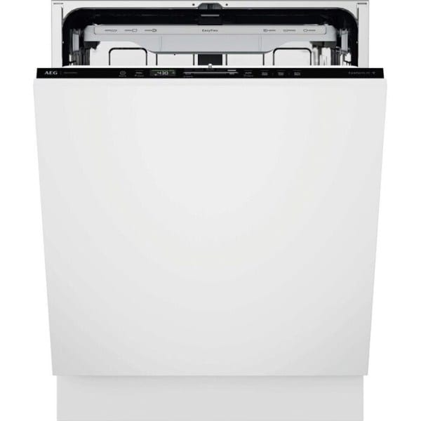 AEG HAUSGERÄTE - Geschirrspüler vollint 60cm 8Prog AqCo SatCl. Lift WLAN Schubl B sw