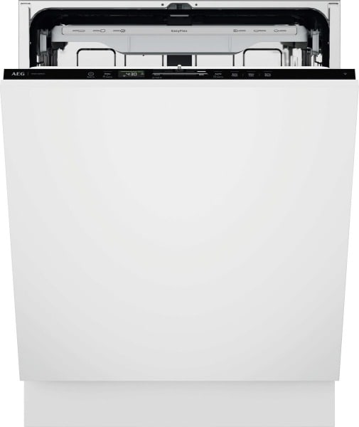 AEG HAUSGERÄTE - Geschirrspüler vollint 60cm 8Prog AqCo SatCl. WLAN Schubl B sw