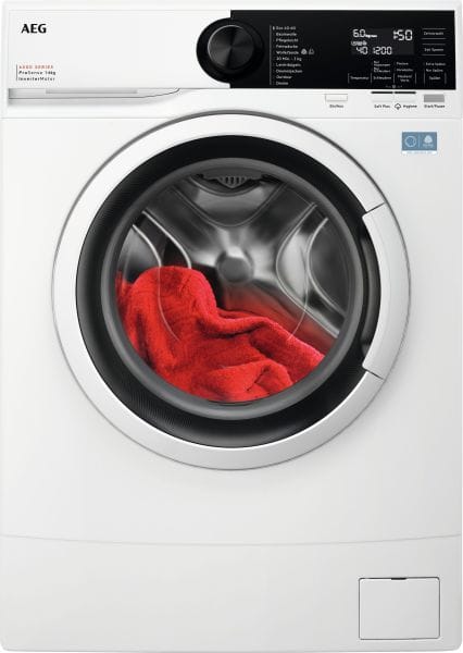AEG HAUSGERÄTE - Waschmaschine 1200U/min 6kg T:41.6cm Disp AqCo ProTex A ws-sw