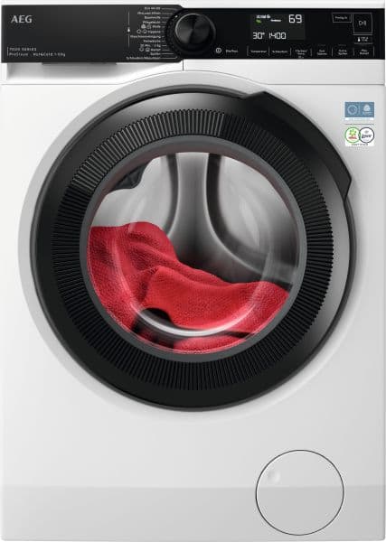 AEG HAUSGERÄTE - Waschmaschine 1400U/min 10kg Disp AqCo ProSteam A ws-sw