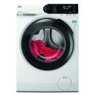 AEG HAUSGERÄTE - Waschvollautomat Frontlader weiß 6er schwarz 1400Umin , 8kg , E6 (60L) , UniDose