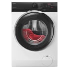 AEG HAUSGERÄTE - Waschmaschine 1400U/min 8kg ELEG.-R , schwarz , P49 (53L) , kurz