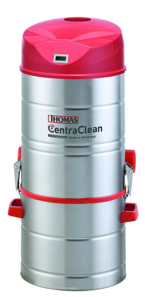 THOMAS - Zentralsauganlage b.400m³,1500W,30L.,2St.,edelstahl