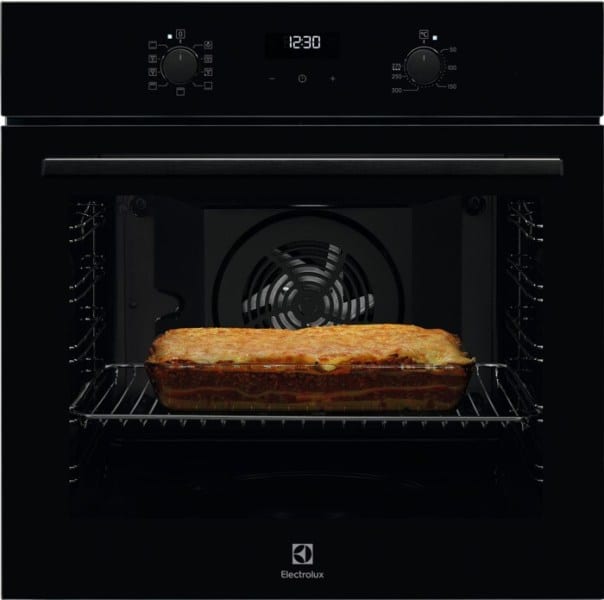 ELECTROLUX - Einbaubackrohr 8BA 72L AquaCl. Uhr Teleskopausz. A schwarz
