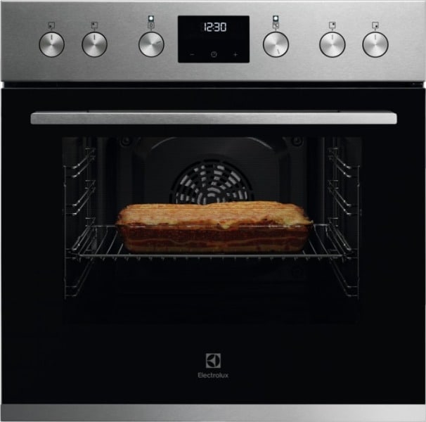 ELECTROLUX - Einbauherd 8BA 65L AquaCl. Uhr A edelstahl