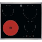 ELECTROLUX - Glaskeramik Kochstelle 60cm edelstahl
