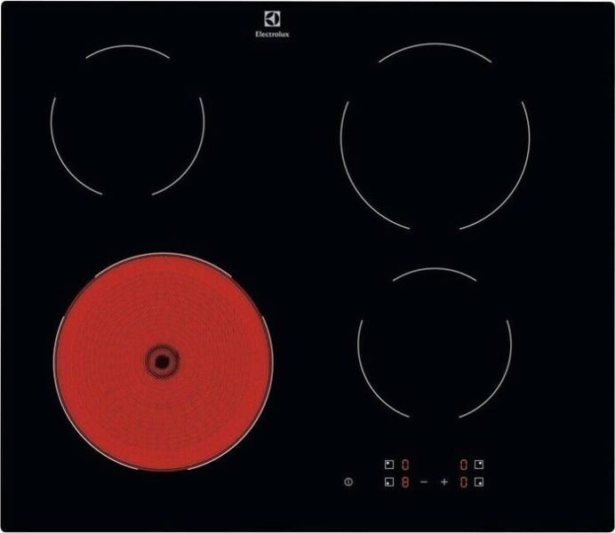 ELECTROLUX - Glaskeramik Kochstelle 60cm Rahmenlos