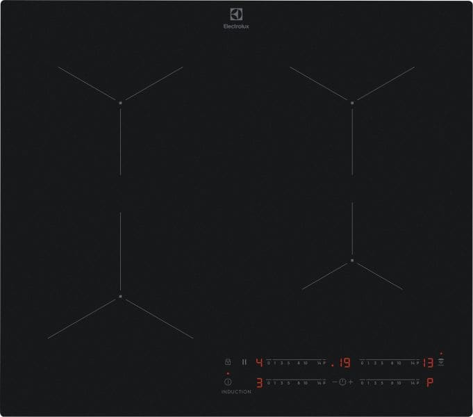 ELECTROLUX - Glaskeramik Kochstelle 60cm 4xInd Hob²Hood rahmenlos