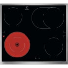 ELECTROLUX - Glaskeramik Kochfeld 60cm ZwKr. Bräterz. Edelstahl