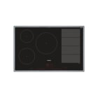 SIEMENS BSHG - Glaskeramik Kochstelle 80cm 5xInduktion 1Vario edelstahl