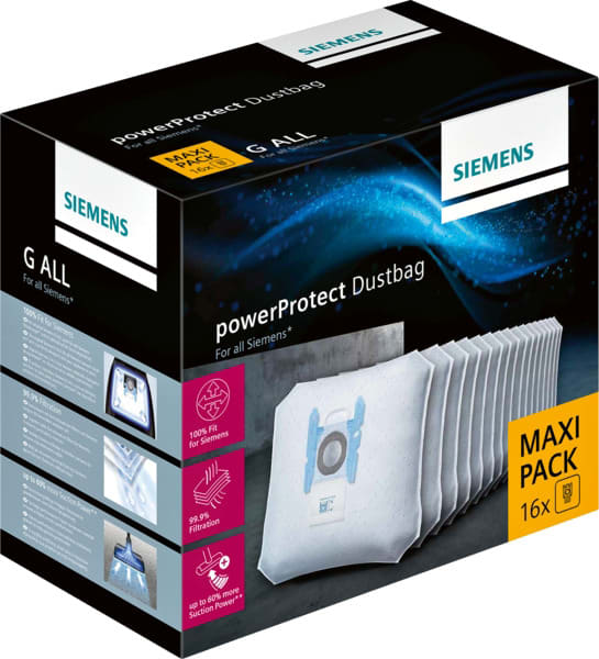 SIEMENS BSHG CP - Staubbeutel PowerProtect MaxiPack (16Stk)