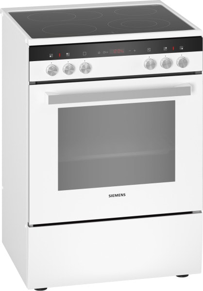 SIEMENS BSHG - Standherd 3D 60cm Ceran 7BA EcoClean ZwKr. Bräterz. weiss
