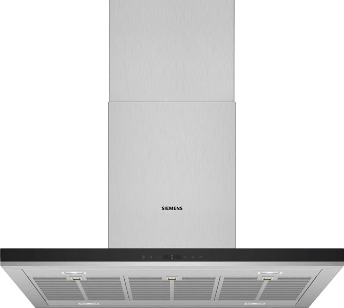 SIEMENS BSHG - Dunstabzug Insel-Dekor 90cm edelstahl-schwarz