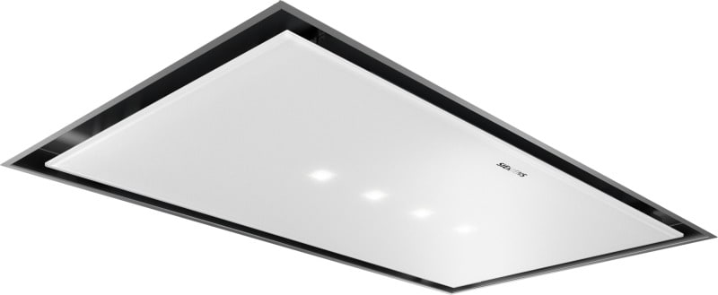 SIEMENS BSHG - Dunstabzug Deckenlüfter 90cm Glas weiss-schwarz