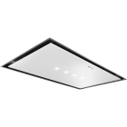 SIEMENS BSHG - Dunstabzug Deckenlüfter 90cm Glas weiss-schwarz
