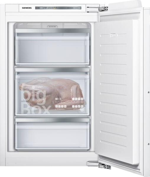 SIEMENS BSHG - Gefrierschrank int. 55.8cm 3Fächer 96L. E weiß