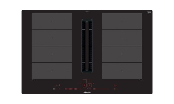 SIEMENS BSHG - Glaskeramik Kochstelle 80cm 4xInduk 2xFlexZ int.Abzug flb