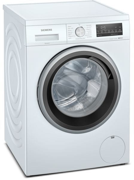 SIEMENS BSHG - Waschmaschine unt. 1400U/min 8kg Disp. AqSt. B weiß-sw