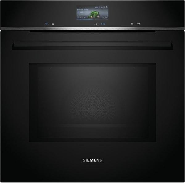 SIEMENS BSHG - Einbaubackrohr+Mikro 4D 19BA activeCl 1f.Teleskopausz Uhr sw