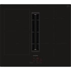 SIEMENS BSHG - Glaskeramik Kochstelle 60cm 4xInduk 1xCombi int.Abzug fac
