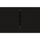 SIEMENS BSHG - Glaskeramik Kochstelle 80cm 4xInduk Combi int.Abzug fac