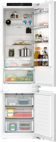 SIEMENS BSHG - Kühl-Gefrierkombi int. 55.8cm NoFr 0G 215/75L D weiß