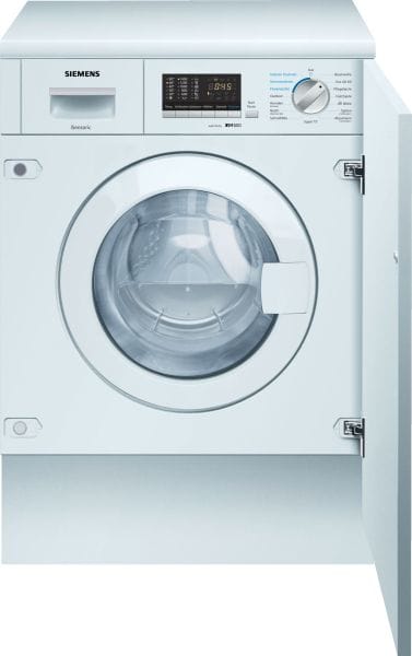 SIEMENS BSHG - Waschtrockner vollint. 1400U/min 7/4kg Disp. AqSt E/E weiß