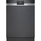 SIEMENS BSHG - Geschirrspüler int. 60cm 6Prog. AqSt. A edelstahl-schwarz