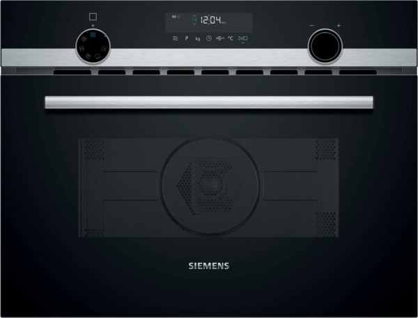 SIEMENS BSHG - EinbauMikrowelle m.Grill+Heißl. 60cm 900W 5St. 44L sw-edst